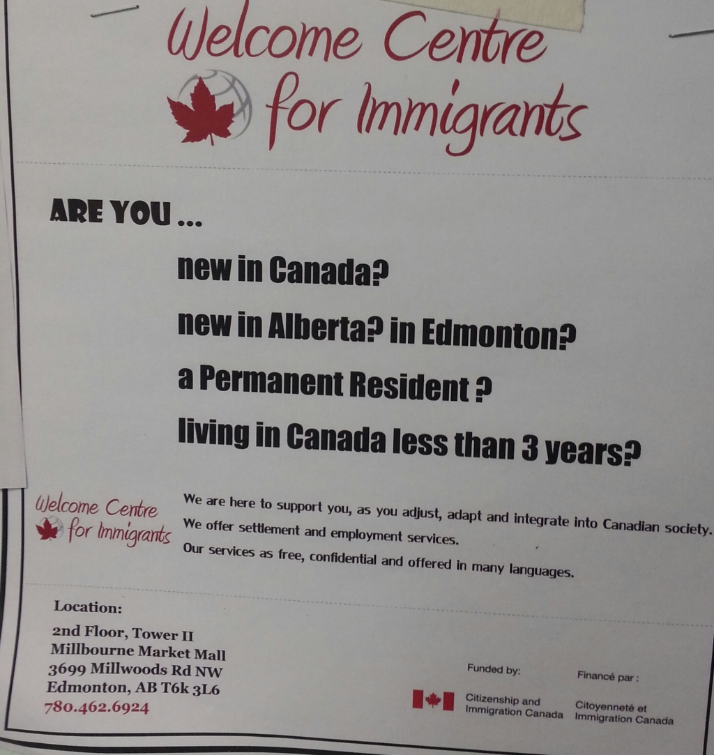 Newcomers can get help from Welcome Centre for Immigrants