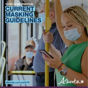 Alberta announces Masking Guidelines