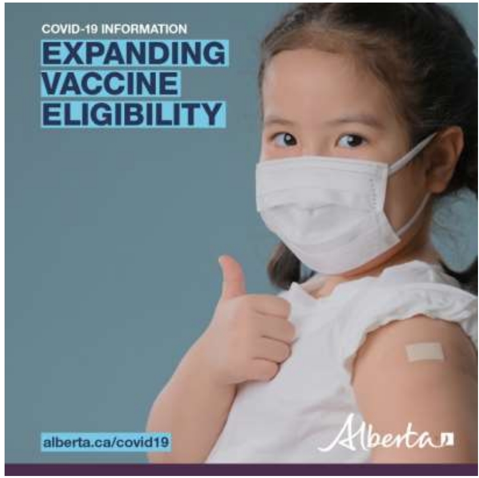 May Covid-19 vaccines na para sa mga bata sa Alberta