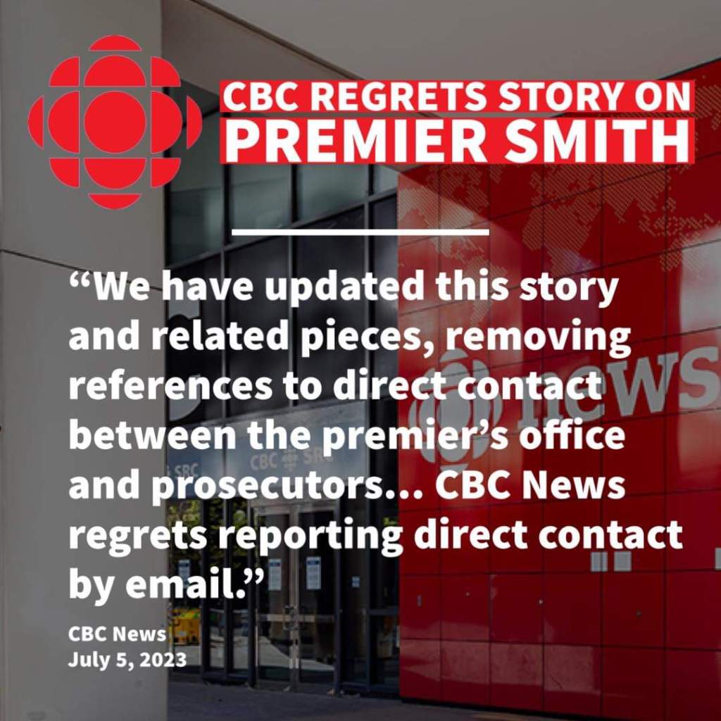 Premier Smith asks Alberta NDP to acknowledge error, retract, apologize for spreading misinformation;Opposition not issuing  apology, demands for fully independent investigation